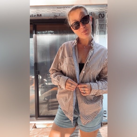 Ralph Lauren Checkered Button Down - Picture 3 of 3